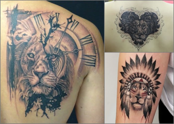 Ideias e fotos de tatuagens para quem é do signo de leão