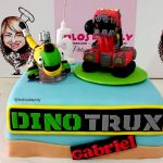 Dinotrux para festa infantil - ideias, decoração e passo a passo