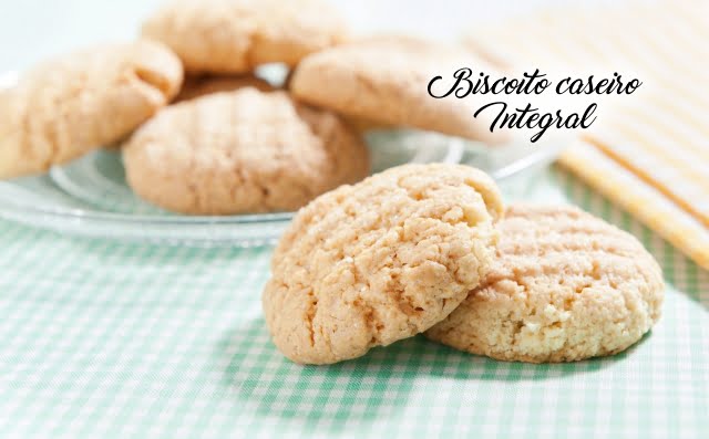 Receita de Biscoito caseiro integral