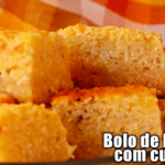 Bolo de Milho com Curau é tão fácil de fazer e leva poucos ingredientes