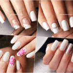 Unhas Pintadas de Branco