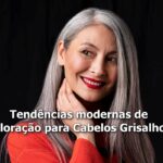 Tendências modernas de Coloração para Cabelos Grisalhos