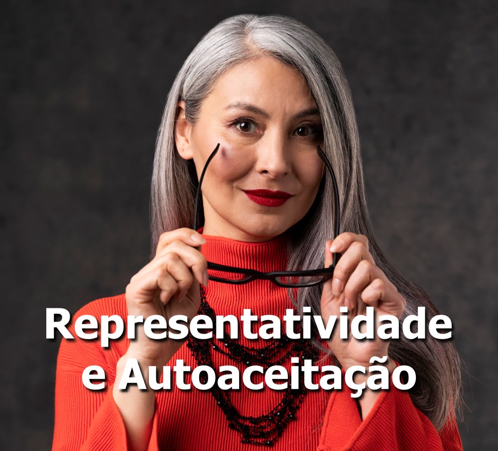 Representatividade e Autoaceitação de cabelos brancos